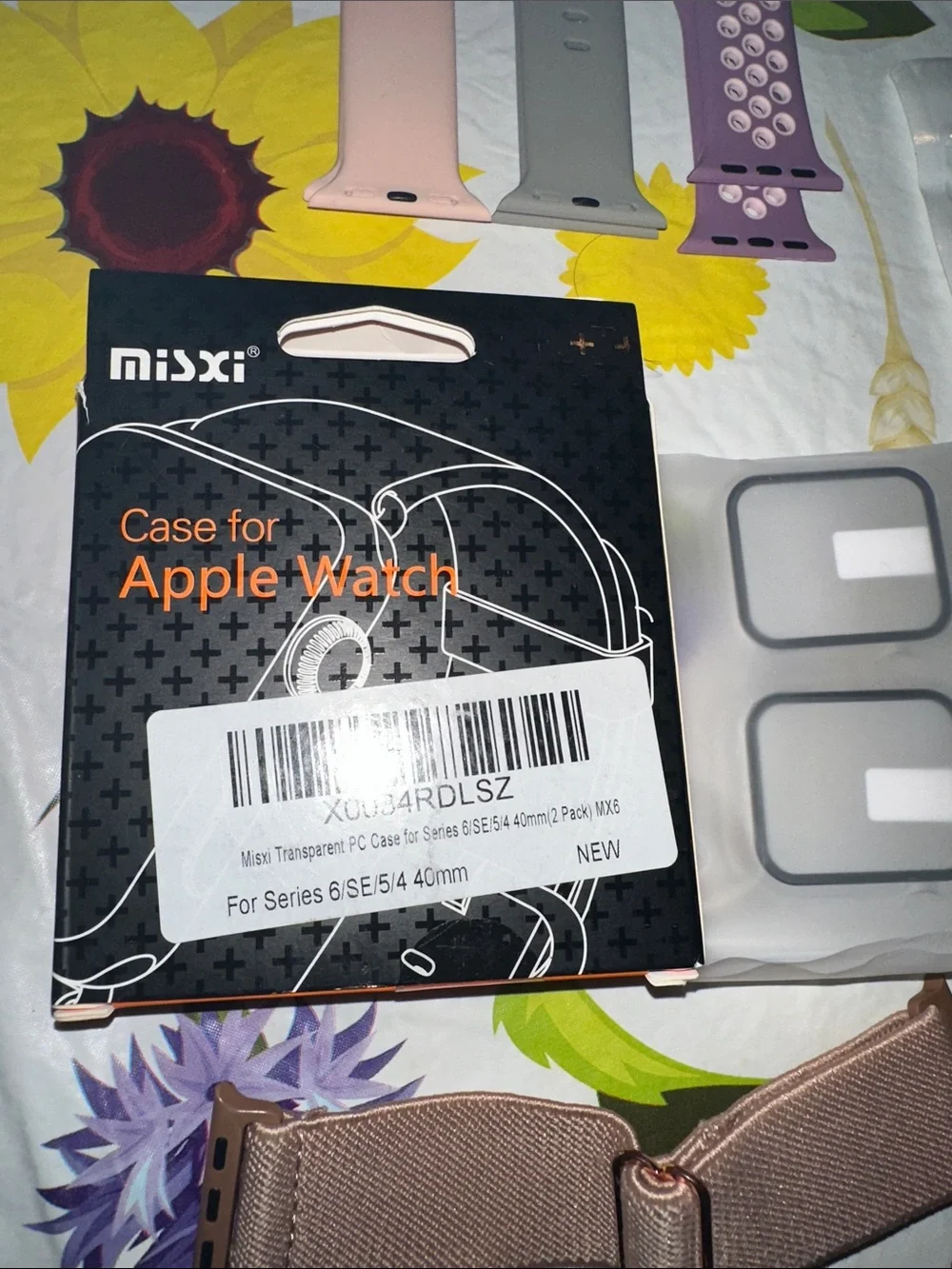 Apple Watch Bands and Protective Case Assorted Colors